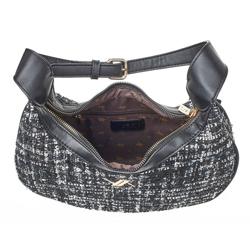 Verde Γυναικεία Τσάντα Ώμου 16-6972 Μαύρο